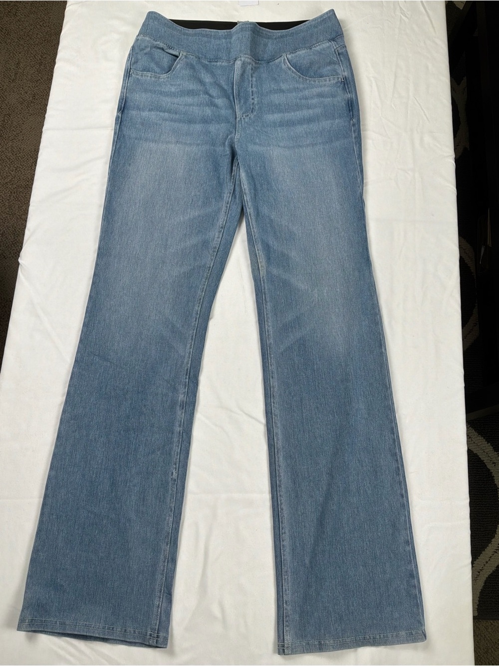 HALARA Light Blue Flare Jeans